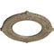 Ekena Millwork Benson Ceiling Medallion (Canopies up to 6 1/8"), 11 1/8"OD x 6 1/8"ID x 5/8"P, Gobi Desert Crackle CM11BNGDC - alternate 5